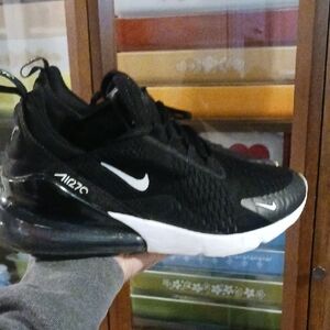 Nike Air Max 270 Black and White Men's Sneakers